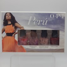 OPI PERU Collection Nail Polish Laquer 4 Piece Mini Set .125oz ea, NIB - $14.84