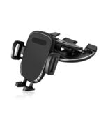 Augeny Car Phone Holder CD Slot 360° Rotatable Universal Black - $70.47 MXN