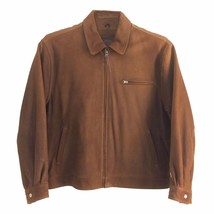 M49519 Colebrook, Vintage, Men Zip up, Genuine Naked Leather Loose Bomber Jacket - £236.49 GBP