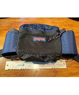 Jansport Vintage Waist Bag Navy Blue Zip Fanny Pack 90s USA - $27.06 CAD