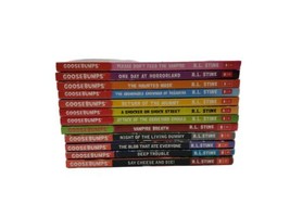Lot of 12 Goosebumps SCARE yourself SILLY Paperback Books R L Stine  - £31.50 GBP