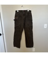 Wrangler Riggs Workwear Pants Brown 33x32 - $19.87