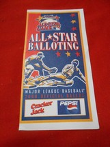 Great Major League Baseball Collectible-2000 ALL STAR Game BALLOTING - $12.46