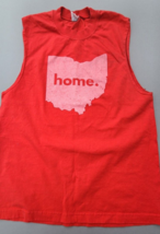 Home Ohio Map Men&#39;s Tank Top Muscle Workout Shirt Pride State of OH Outline - $18.99