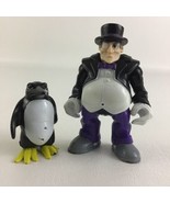 Fisher Price Imaginext DC Super Friends Figures Villain Penguin Toy Lot 24 - $15.79