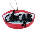 Glee Club Red Lips Ornament NWTs Retired  - £3.77 GBP