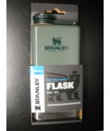 Stanley Stainless Steel Flask 8 Oz Never Lose Cap Leakproof Unused Seale... - £10.35 GBP