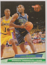 Lance Blanks Timberwolves Guard 1992-93 Fleer Ultra Card # 303 Excellent - £1.28 GBP