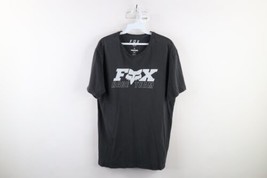 Vintage Fox Racing Mens Medium Faded Spell Out Race Team Short Sleeve T-Shirt - $34.60