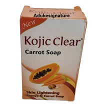kojic clear carrot papaya lightening soap - $299.89 MXN