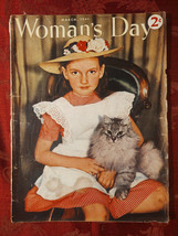 WOMANs DAY Magazine March 1941 British Children Alice Brown Rose Wilder Lane - £8.44 GBP