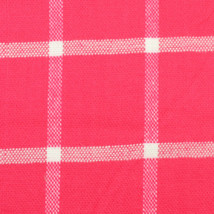 Pink - Men Women Unisex 100% Cashmere Warm Wool Scarf Checked - £14.16 GBP