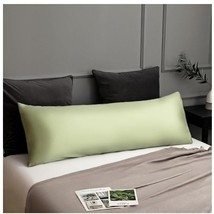 Lyocell Sage Green Body Pillow Case Organic Materials Cooling Size 20&quot; x... - £12.61 GBP