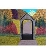 Painting Original Bob Ross Style Direct From Signed By Artist Impression... - $39.76