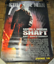 Shaft Original One Sheet DS Movie Poster 70&quot; x 48&quot; Samuel Jackson - £38.30 GBP