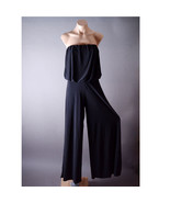 Strapless Clubwear Formal Evening Jumpsuit Wide Leg Playsuit Palazzo Pan... - $29.99