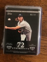 Randy Johnson 01/29 2007 Moments &amp; Milestones (0410) - £3.92 GBP