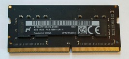 Micron 8GB 1x8GB DDR4 2666MHz PC4-21300 PC4-2666V Laptop Sodimm Memory Black-... - £54.23 GBP