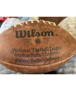 Vintage Wilson Leather Offiziell NFL PRO Football Ball Made in USA FOR D... - $37.25