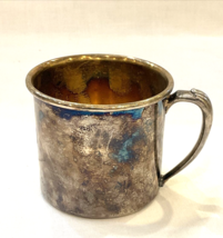 Vintage Oneida Silver Plated Children&#39;s Cup with Handle - $9.49