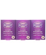 QUEEN HELENE Batherapy Natural Mineral Bath LAVENDER 3 Boxes With 3 Packets - $68.42 CAD