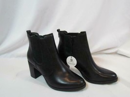 NIB Giani Bernini Ankle Boot Black Side Zip Elastic High Heel Memory Foam 9 M - £55.70 GBP