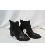 NIB Giani Bernini Ankle Boot Black Side Zip Elastic High Heel Memory Foa... - $1,328.21 MXN