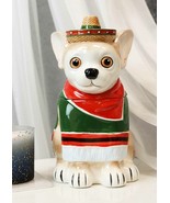 Ceramic Cinco De Mayo Chihuahua Dog With Sombrero Hat And Serape Cookie ... - $42.09 CAD