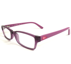 Lacoste Kids Eyeglasses Frames L3608 513 Purple Rectangular Full Rim 48-... - £43.85 GBP