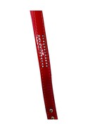 East Side Collection Dog Leash Jewel Studded Red Patent Leather 4&#39; x 5/8&quot; - £15.54 GBP