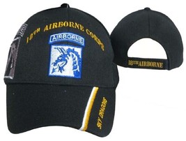 New Eighteenth 18Th Airborne Corps Us Army Hat Ball Cap Sky Dragons Blue White - £20.39 GBP