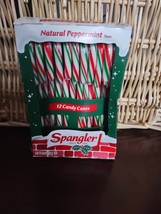 Spangler 12 Candy Canes Green And Red - $15.72