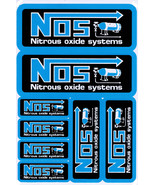 D369 NOS N.O.S. Furious Sticker Decal Racing Tuning Size 27x18 cm / 10x7... - $5.47 CAD