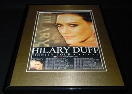 Hilary Duff 2007 Dignity Tour Framed 11x14 ORIGINAL Vintage Advertisement - £27.24 GBP