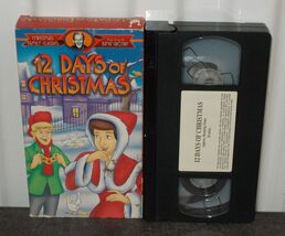 BING CROSBY 12 DAYS OF CHRISTMAS Animated VHS Tape 1996 Family Classics - €12,61 EUR