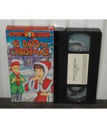 BING CROSBY 12 DAYS OF CHRISTMAS Animated VHS Tape 1996 Family Classics - $14.80