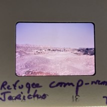 35mm Slide Refuge Camp Near Jericho Israel 1973 Tourist Photo - £9.90 GBP