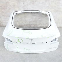 2012-2020 Tesla Model S Rear White Trunk Lid Lift Tailgate Hatch Cover O... - $123.75