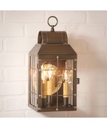 Martha&#39;s new Outdoor Triple Light Wall Lantern in Weathered Brass - £263.57 GBP