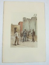 Antique 1892 Print &quot;Dragoon, 1846&quot; William Walton Edition De Luxe Army &amp;... - £117.94 GBP