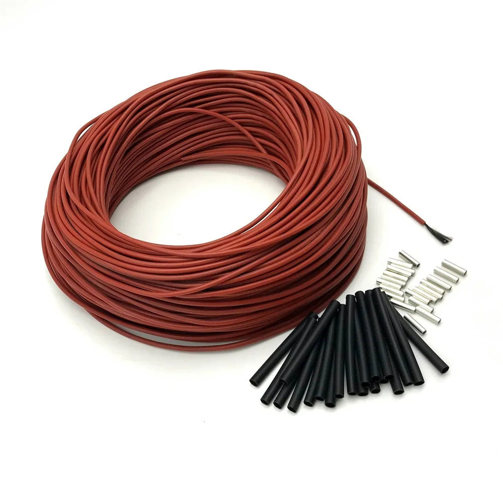 House Home MINCO HEAT 10 to 100 Meters Infrared Warm Floor Cable 12K 33ohm/m Ele - $25.00