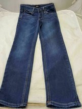 Hudson Boy&#39;s Size 12 Skinny Jeans Blue Solid Cotton Blend - £5.52 GBP
