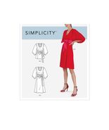 Simplicity Sewing Pattern 9098 CYNTHIA ROWLEY Dress Top Belt Misses Size... - $7.67