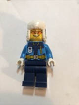 Arctic Explorer Ushanka Hat 60192 60195 Town City Lego Minifigure Minifig Figure - £3.35 GBP