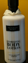 Victoria&#39;s Secret Coconut Milk Hydrating Body Lotion Cotton Moisture Complex - £23.59 GBP