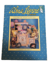 Alma Lynne Designs Celebrate with Stitches Cross Stitch Leaflet Baby Fathers Day - £3.13 GBP