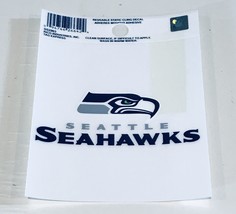 Seattle Seahawks Static Cling Decal NFL - £7.19 GBP