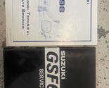 1996 1997 1998 1999 GSF600 GSF 600 Service Manual 99500-35044-01E OEM Se... - £28.16 GBP