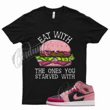 Black EAT T Shirt for Air J1 1 Coral Chalk Rush Pink Black Berry Punch - £20.22 GBP+