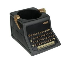 Allen Designs Baby Vintage Writer Indoor/Outdoor Decorative Black Typewriter Min - £31.31 GBP